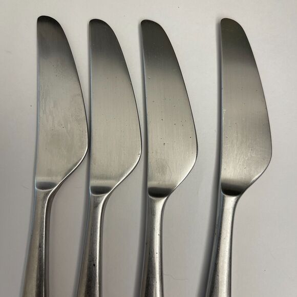 Lauffer Vantage Stainless Steel Knives 8 1/8" Lot of 4 - Picture 2 of 6